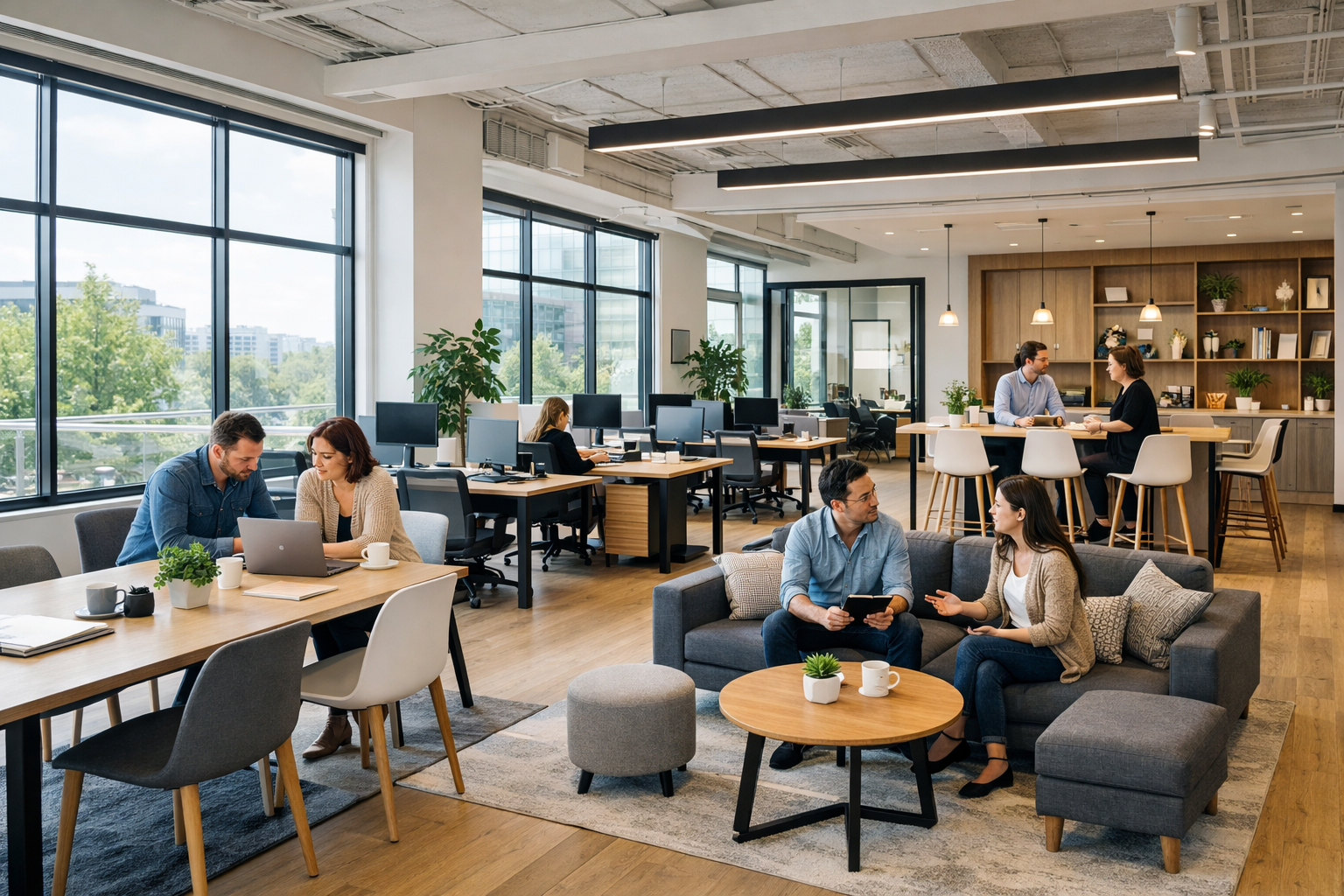 Planning teams coordinating retail account operations.