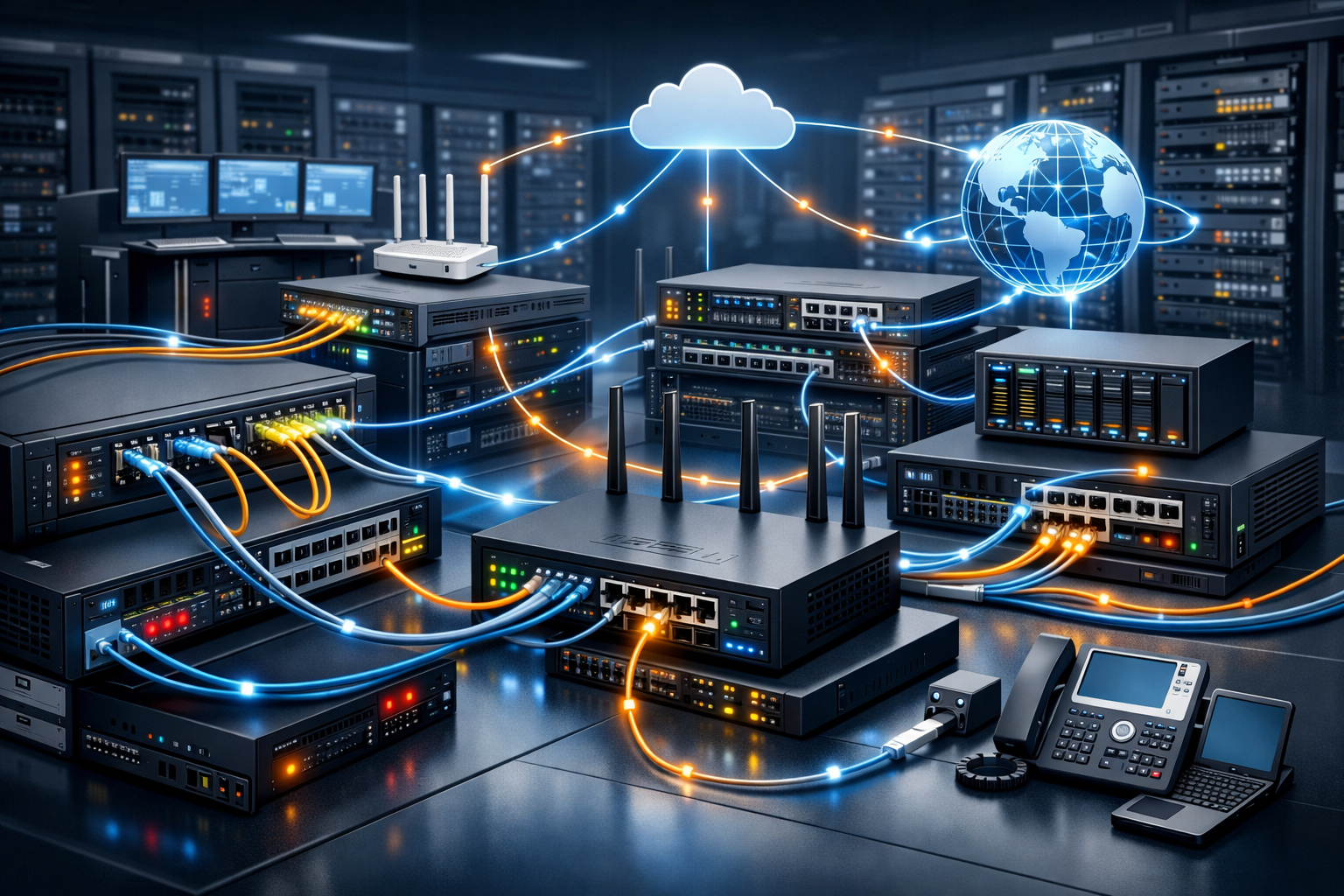 Secure network infrastructure for enterprise retail integrations.