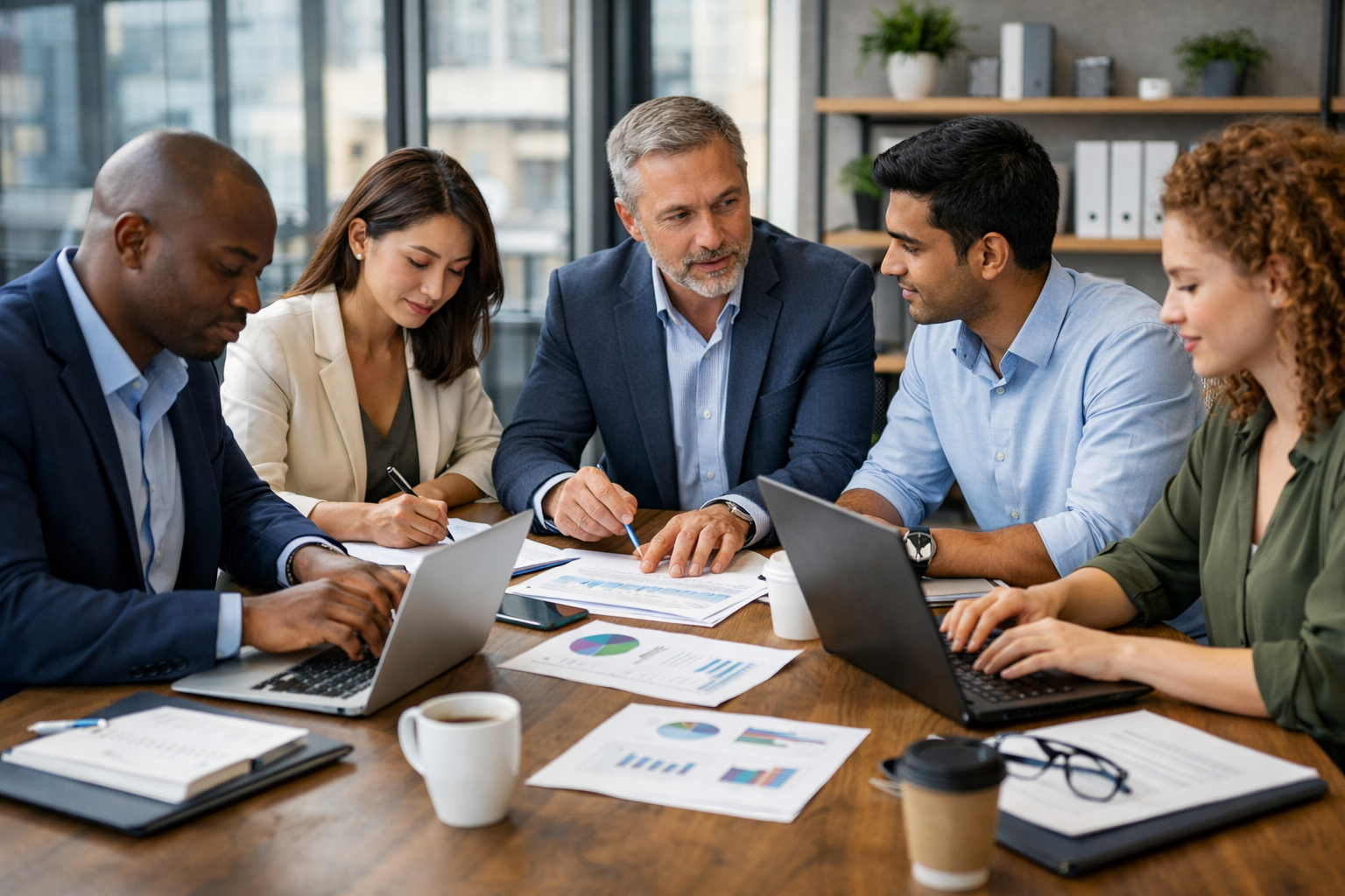 Archbrook Laguna team collaborating across sourcing, logistics, and account management.